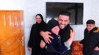أجمل مفاجأة بالعالم لحظة وصول عائلة الشاقي الى سوريا بعد غياب..صدمة سمراء وخلود