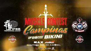 MUSCLECONTEST CAMPINAS - BIKINI PRO - LIVE OFICIAL