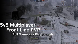 5v5 Front Line PVP Gameplay Playthrough 4k 60fps HDR Men of War 2