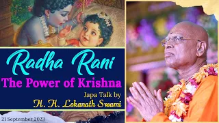 Radha Rani The power of Krishna || H. H. Lokanath Swami