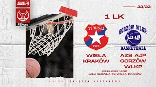 Wisła CanPack Kraków - Enea AZS AJP II Gorzów Wlkp. (1 LK Grupa B, 11 Kolejka, Sezon 2022/2023)