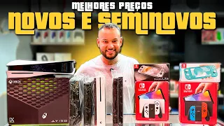 VIDEOGAMES QUE VALEM A PENA COMPRAR EM 2024! - Ofertas Em PS5, Xbox & Switch | Novos e Seminovos