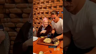 Anne-Marie with Salt Bae Nusret