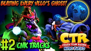 Crash Team Racing Nitro-Fueled - Beating Every Velo's Ghost #2 (CNK Tracks)