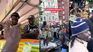 Ghanaian in  carnival Of culture in Berlin