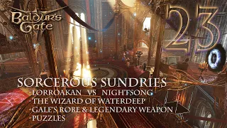 Baldur's Gate 3 - Sorcerous Sundries FULL Gameplay Walkthrough Act III Part 23