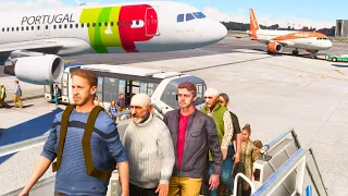 INSANE REALISM! Flying from Merignac to Lisbon | MSFS 2020