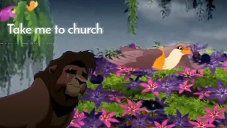 Take me to church Simba x Kovu/ Kovu x Simba