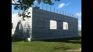 Строительство монолитного дома своими руками  Building a monolithic house with your own hands