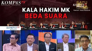 Kala Hakim MK Beda Suara I SATU MEJA THE FORUM OK