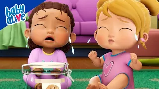 Bütün kurabiyeler nereye gitti? 👶🏾 Baby Alive Türkçe 👶🏻 👶🏼 Çocuklar İçin Çizgi Filmler 💕