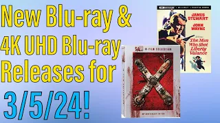 New Blu-ray & 4K UHD Blu-ray Releases for March 5th, 2024!