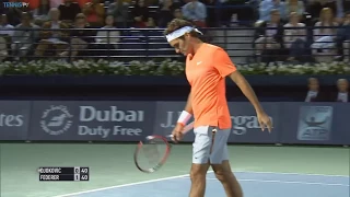 Novak Djokovic vs Roger Federer: ATP Dubai 2015 Final Highlights