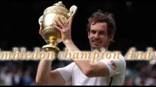 Wimbledon champion Andy Murray doesn't know how to hold a flag, nearly impales the Princess Royal