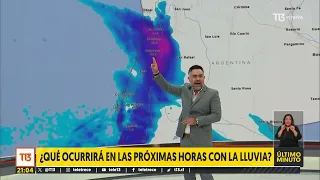 Hasta cuándo seguirá la lluvia en la zona central