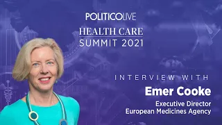 Opening Interview with Emer Cooke, executive director, European Medicines Agency | HCS