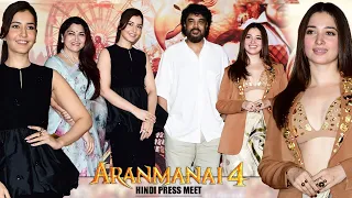 Aranmanai 4 Hindi Trailer Launch | Press Meet | Tamannaah Bhatia,Raashii Khanna,Sundar C