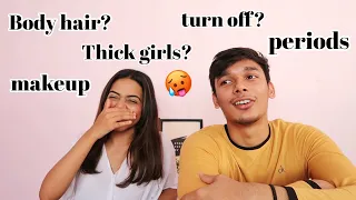 Asking my guy friend JUICY questions girls are too afraid to ask! *so awkward*