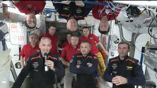 Expedition 70 Axiom Mission 3 International Space Station Farewell Remarks - Feb. 2, 2024