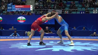 Repechage FS - 57 kg: G. DAVIDOVI (ITA) v. S. MICIC (SRB)