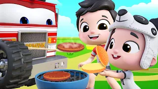 Fire Truck Song | Family Song | Old MacDonald Had a Farm #appMink Kids Song & Nursery Rhymes