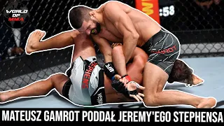 Mateusz Gamrot poddał Jeremy'ego Stephensa na UFC w 1 rundzie!