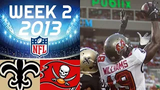 New Orleans Saints vs. Tampa Bay Buccaneers | NFL 2013 Week 2 Highlights