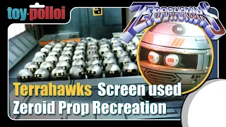 Terrahawks Zeroid Screen used prop recreation - Toy polloi