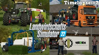 Neue FENDT & GÖWEIL MASCHINEN! 🤩🚜💨 Die ÜBERNAHME des LOHNUNTERNEHMENS! 💪🔥😎 | [LS22] - Timelapse #7