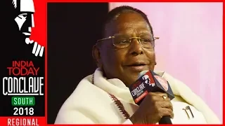 Kiran Bedi Is Law-Breaking LG, Says Puducherry CM Narayanasamy At #ConclaveSouth18