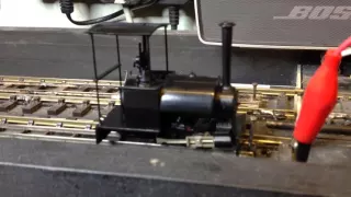 Brookford narrow gauge O9 Bagnall valve gear test