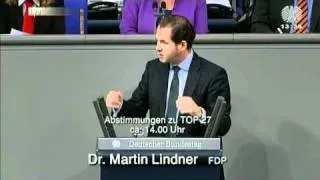 Lindner, Dr. Martin (FDP) - Bundestag 20.1.11 - Fachkräftemangel