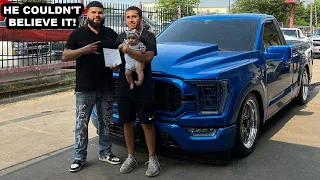 HE WON MY $60,000 TRUCK FOR $200! *WE DELIVERED IT*
