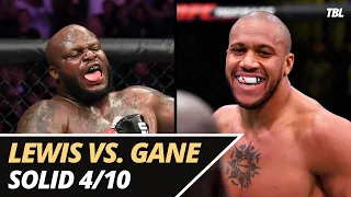 Derrick Lewis vs. Ciryl Gane interim title fight kinda sucks?