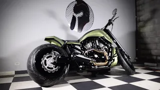 😈 Unleashing Power: Harley-Davidson V-Rod Custom Build by Cabeça de Ferro | Ride Like Never Before!