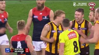 Hawthorn vs Melbourne Semi final 2018 All the goals, behinds & highlights 1stHALF