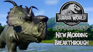 NEW MODDING ABILITIES For Jurassic World Evolution!