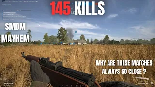 145 KILLS on SMDM Gameplay in HELL LET LOOSE - full match