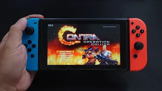 Contra: Operation Galuga Gameplay - Nintendo Switch