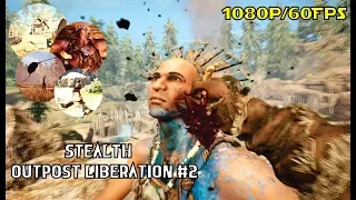 Far Cry Primal Stealth Outpost Liberation #2 ( 1080p60Fps / No HUD )