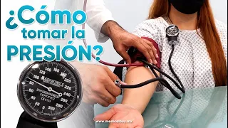 Cómo tomar la presión arterial?