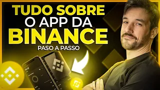 COMO USAR O APP DA BINANCE - TUTORIAL PASSO A PASSO (depositar, comprar, vender, converter e sacar)