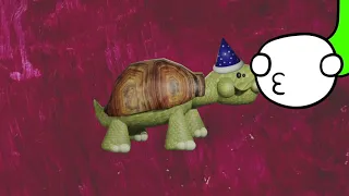 Turtle (1 hour) - Parry Gripp - Animation by Boonebum