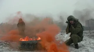 Полоса препятствия тренировка на стрессоустойчивость в условиях боя