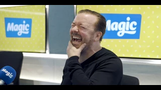 Ronan and Harriet can't keep straight faces with Ricky Gervais! | Magic Radio