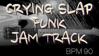 Marcus Miller Style - Crying Slap Bass Funk Backing Track in Em (E Dorian)