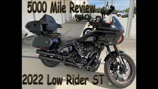 5000 Mile Review of my ‘22 Low Rider ST