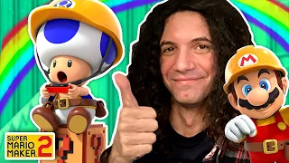 Funny man thinks of something funny | Mario Maker 2 [22]