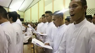'Bermazmur Bagi Tuhan' Fratres Tingkat I Seminari Tinggi St. Mikhael Angkatan XXVI