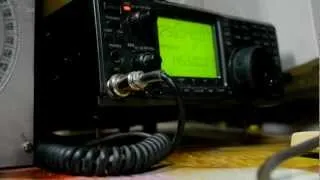 EME CW echo 1296MHz - Эхо от луны на 1296МГц #R4CR